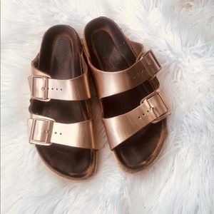 Metallic RoseGold Birkenstock WM 8